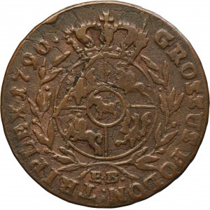 Poniatowski, 3 Groschen Warsaw 1790 EB