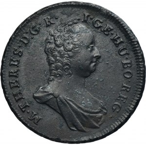 Hungary, Maria Theresa, Poltura Kremnitz 1763 PH KM