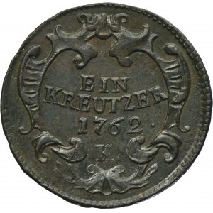 Austria, Maria Theresa, 1 Kreuzer Kremnitz 1762 K