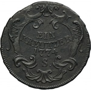 Austria, Joseph, 1 Kreuzer Schmöllnitz 1774 S