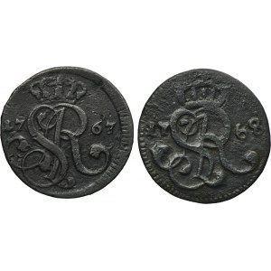 Lot, Poniatowski, Groschen (2 pcs.)