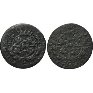 Lot, Poniatowski, Groschen (2 pcs.)