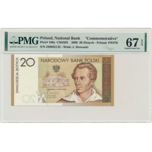 20 złotych 2009 - Juliusz Słowacki - PMG 67 EPQ