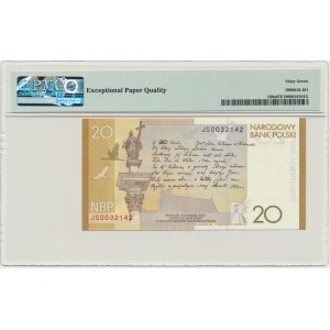 20 złotych 2009 - Juliusz Słowacki - PMG 67 EPQ