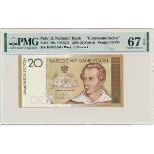 20 złotych 2009 - Juliusz Słowacki - PMG 67 EPQ