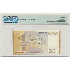 20 Or 2009 - Juliusz Słowacki - PMG 67 EPQ