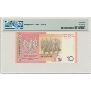 10 or 2008 - 90e anniversaire du rétablissement de l'indépendance - PMG 67 EPQ