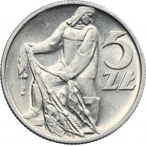 5 złotych 1960 Rybak