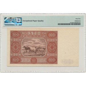 100 złotych 1947 - G - PMG 65 EPQ