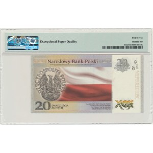 20 złotych 2018 - 100-lecie odzyskania Niepodległości - PMG 67 EPQ
