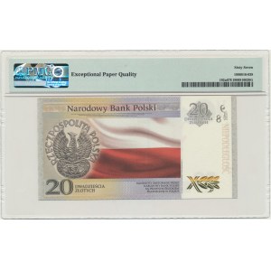 20 złotych 2018 - 100-lecie odzyskania Niepodległości - PMG 67 EPQ