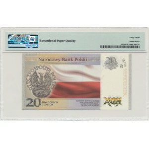 20 złotych 2018 - 100-lecie odzyskania Niepodległości - PMG 67 EPQ