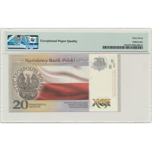 20 złotych 2018 - 100-lecie odzyskania Niepodległości - PMG 67 EPQ
