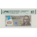 20 zl 2014 - Légions polonaises - PMG 67 EPQ - petit nombre