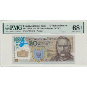 20 PLN 2014 - Légions polonaises - PMG 68 EPQ