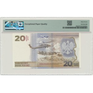 20 PLN 2022 - Protection de la frontière orientale de la Pologne - PMG 67 EPQ