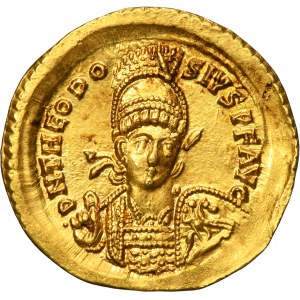 Roman Imperial, Theodosius II, Solidus
