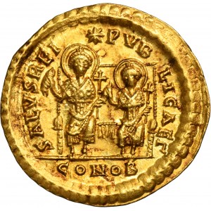 Roman Imperial, Theodosius II, Solidus - VERY RARE