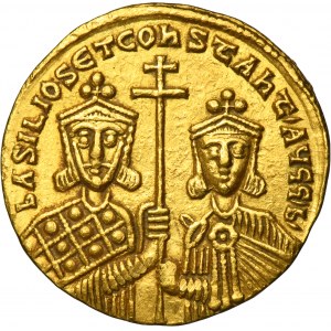 Byzantine Empire, Basil I the Macedonian, Solidus
