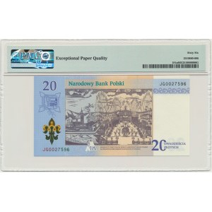 20 złotych 2017 - 300-lecie koronacji Obrazu Matki Boskiej Jasnogórskiej - PMG 66 EPQ