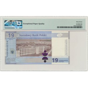19 złotych 2019 - 100-lecie powstania PWPW - PMG 67 EPQ