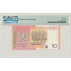10 Gold 2008 - 90th Anniversary of the Restoration of Independence - PMG 67 EPQ