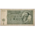 Czechoslovakia (Theresienstadt Ghetto), 1 Kronen 1943 - PMG 68 EPQ
