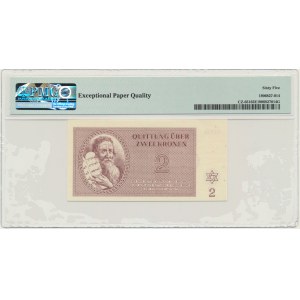 Czechoslovakia (Theresienstadt Ghetto), 2 Kronen 1943 - PMG 65 EPQ