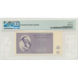 Czechoslovakia (Theresienstadt Ghetto), 10 Kronen 1943 - PMG 64 EPQ