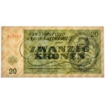 Czechoslovakia (Theresienstadt Ghetto), 20 Kronen 1943 - PMG 66 EPQ