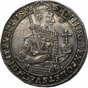 Sigismund III Vasa, Thaler Thorn 1631 II - RARE