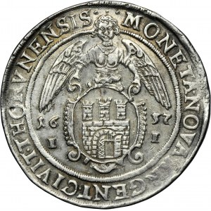 Ladislaus IV of Poland, Thaler Thorn 1637 II