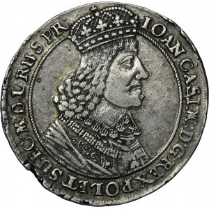 John II Casimir, Thaler Danzig 1649 GR