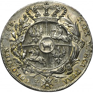 Poniatowski, Thaler Warsaw 1766 FS
