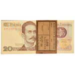 Bankpaket 20 Gold 1982 - AM - (100 Stück).