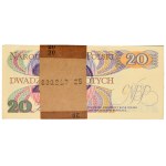 Bankpaket 20 Gold 1982 - AM - (100 Stück).