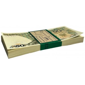 Colis bancaire 50 or 1988 - HK - (100 pièces).
