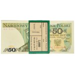 Colis bancaire 50 or 1988 - HK - (100 pièces).