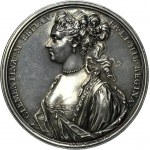 Maria Clementina Sobieska, Medal Princess escape from the Ambras Castle to Rome 1719 - RARE, ex. Karolkiewicz