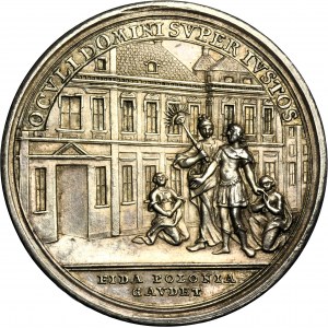 Poniatowski, Kidnapping the King Medal 1771 Oexlein