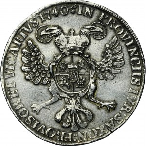 Augustus III of Poland, Thaler Dresden 1740 - VERY RARE