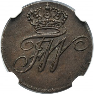 Free City of Danzig, Schilling 1801 A - NGC MS62 BN