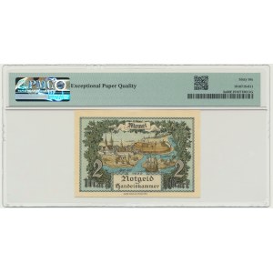 Memel (Klaipeda), 2 Mark 1922 - PMG 66 EPQ