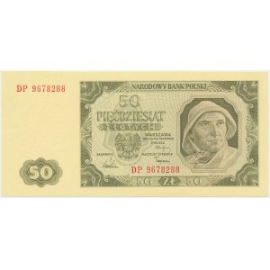 50 złotych 1948 - DP - papier prążkowany