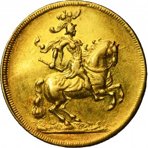 Augustus II the Strong, Coronation 2 Ducats Dresden 1697