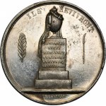 November Uprising, Medal of the Polish Emigration Committee in Paris 1831 - RARE, SILVER
