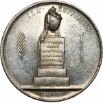 November Uprising, Medal of the Polish Emigration Committee in Paris 1831 - RARE, SILVER