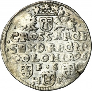 Sigismund III Vasa, 6 Groschen Bromberg 1596 - VERY RARE, ex. Potocki