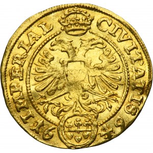Germany, City of Lübeck, Ducat 1649 - RARE