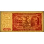 100 złotych 1948 - GK - PMG 58 EPQ - bez ramki -